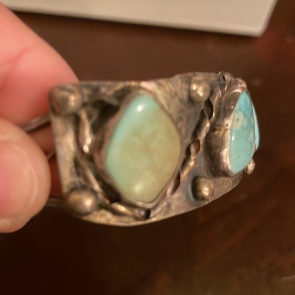 Native American style bracelet Vintage Silver - Picture 2 of 6